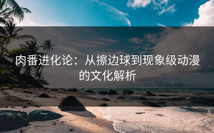 肉番进化论：从擦边球到现象级动漫的文化解析  第1张