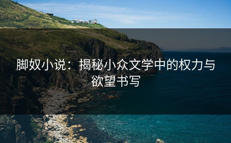 脚奴小说：揭秘小众文学中的权力与欲望书写  第1张
