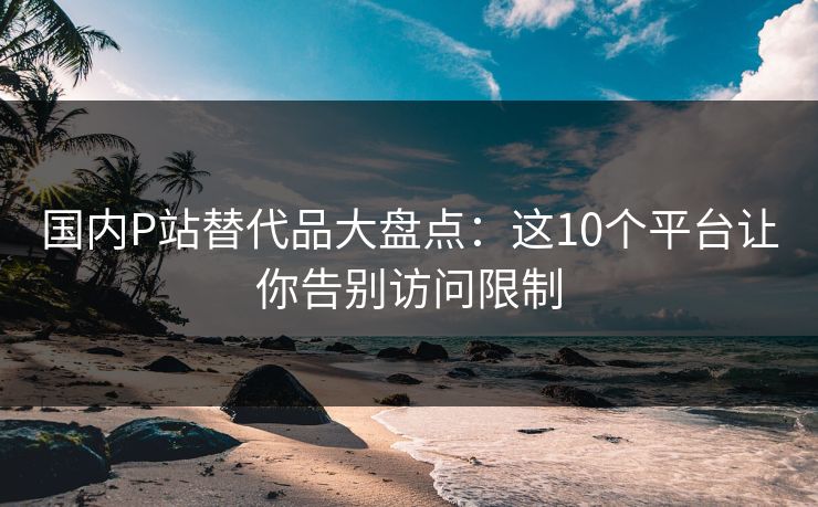 国内P站替代品大盘点：这10个平台让你告别访问限制